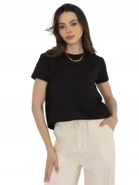 bawelniany-t-shirt-damski-gladki-o-dopasowanym-kroju