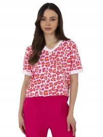 wygodna-bluzka-z-krotkim-rekawem-casualowa-w-serek