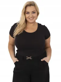 gladki-klasyczny-t-shirt-damski-dopasowany-plus-size