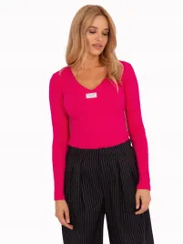 dopasowana-prazkowana-bluzka-damska-longsleeve-w-serek
