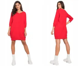 sukienka-prosta-dresowa-damska-bawelniana-w-serek