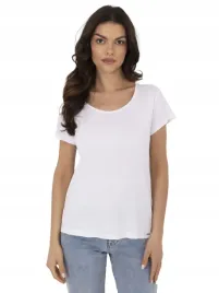 klasyczny-bawelniany-t-shirt-damski-casualowy-gladki
