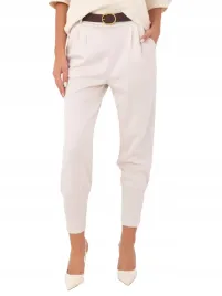 spodnie-dresowe-damskie-bryczesy-eleganckie-z-paskiem