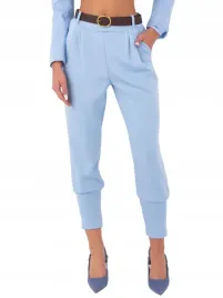 spodnie-dresowe-damskie-bryczesy-eleganckie-z-paskiem