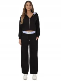 bluza-damska-rozpinana-spodnie-wygodne-komplet-casualowy