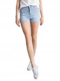wygodne-spodenki-damskie-jeansowe-szorty-high-waist