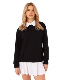 bluzka-koszulowa-damska-gladka-casualowa-koszula-z-kolnierzykiem