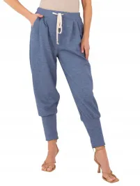 spodnie-dresowe-damskie-z-wysokim-stanem-zakladki