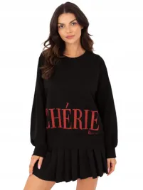 bluza-damska-dresowa-oversize-bawelniana-bez-kaptura-z-nadrukiem