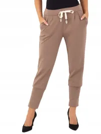 spodnie-dresowe-damskie-z-dlugimi-sciagaczami-wysoki-stan