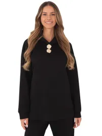 casualowa-bluza-damska-oversize-z-kapturem-ozdobnymi-broszkami