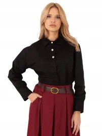 koszula-klasyczna-damska-elegancka-z-ozdobnymi-guzikami