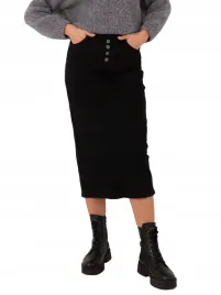 spodnica-jeansowa-damska-dopasowana-z-rozcieciem-z-tylu