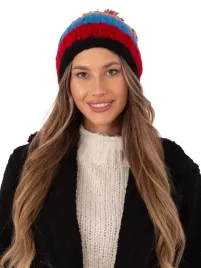 czapka-zimowa-z-pomponem-damska-z-paskami