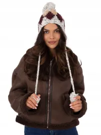 czapka-zimowa-damska-uszatka-w-romby