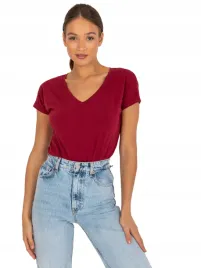 t-shirt-damski-koszulka-bawelniana-v-neck-serek
