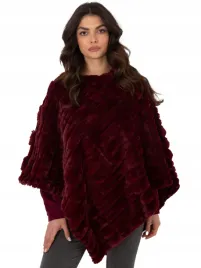 poncho-ponczo-damskie-cieple-futrzane-eleganckie-zimowe