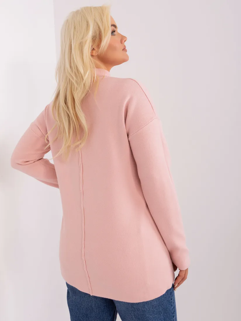 milutki-sweter-plus-size-damski-z-polgolfem-stan-nowy