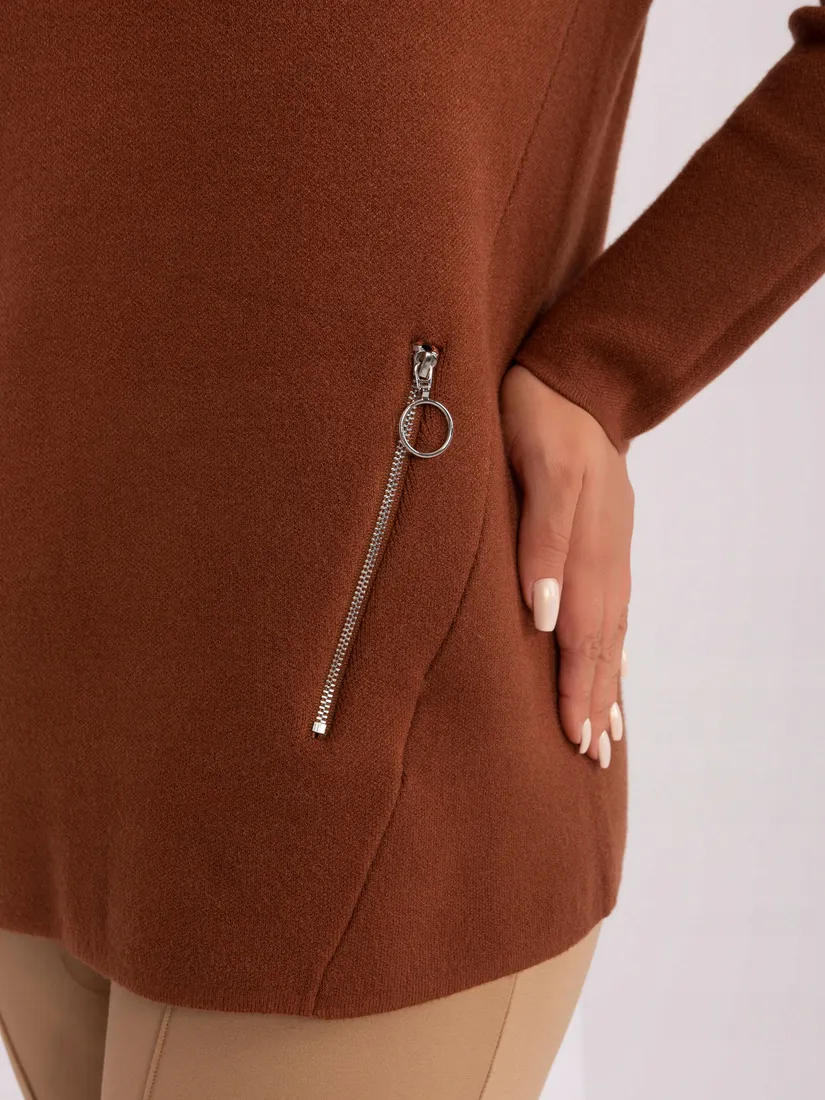 milutki-sweter-plus-size-damski-z-polgolfem-stan-nowy