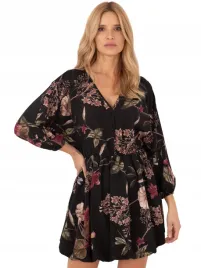 sukienka-damska-rozkloszowana-mini-w-kwiaty