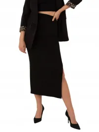 spodnica-dopasowana-damska-midi-z-rozcieciem