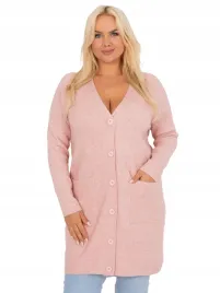 gladki-dlugi-rozpinany-sweter-plus-size-kobiecy-z-kieszeniami