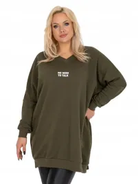 tunika-damska-plus-size-luzna-bawelniana-dekolt-v-z-napisem