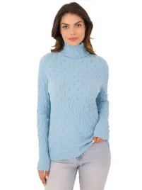 sweter-golf-damski-dopasowany-w-azurowy-wzor