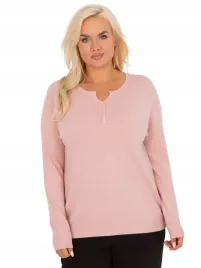 wygodny-sweter-plus-size-damski-z-guzikami