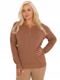 wygodny-sweter-plus-size-damski-z-guzikami