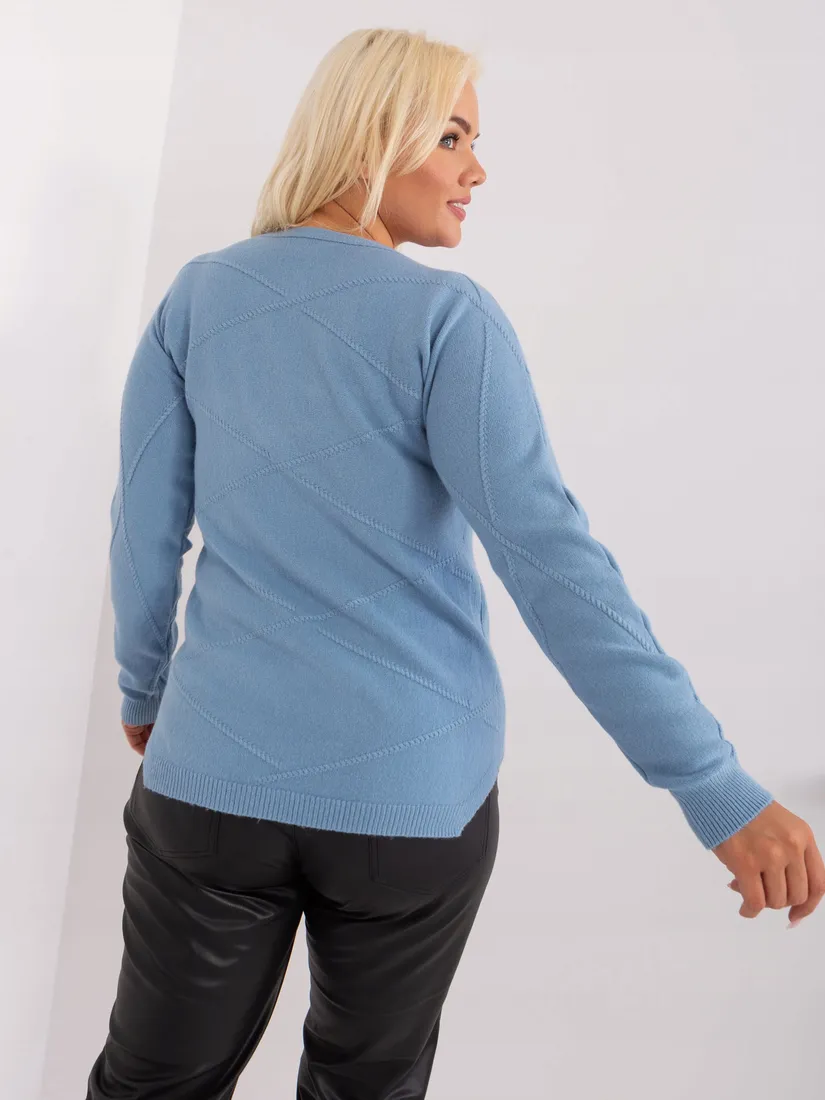 klasyczny-sweter-plus-size-damski-ze-sciagaczami