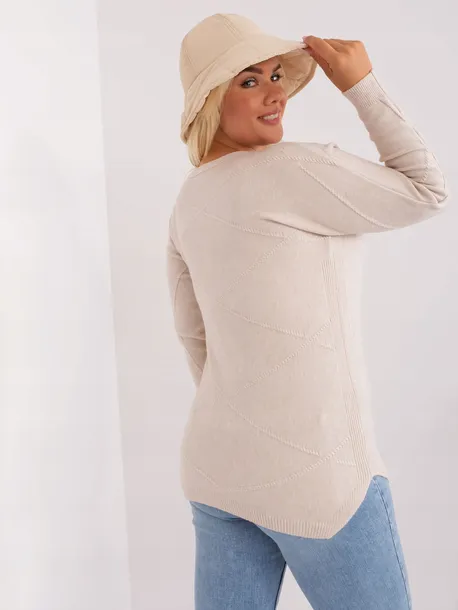 klasyczny-sweter-plus-size-damski-ze-sciagaczami-marka-p-m