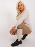stylowy-sweter-plus-size-damski-w-serek-stan-nowy