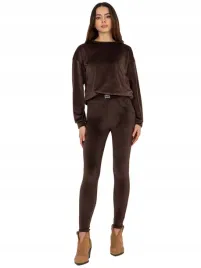bluza-damska-legginsy-getry-komplet-welurowy