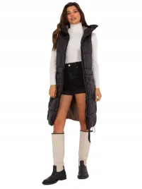 kamizelka-damska-dluga-z-kapturem-puchowa-pikowana