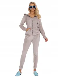 bluza-z-kapturem-spodnie-welurowe-komplet-xl