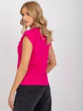 damski-t-shirt-basic-z-dekoltem-w-serek-top-kolor-fioletowy