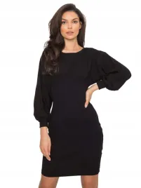 dopasowana-sukienka-kobieca-dlugi-rekaw-l-xl