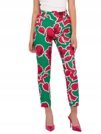 spodnie-garniturowe-damskie-w-kwiaty-wizytowe