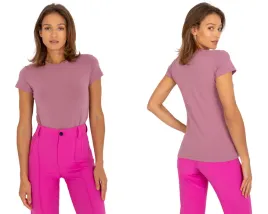 bawelniana-koszulka-damska-t-shirt-gladka-l