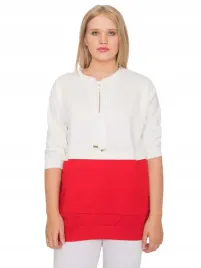 tunika-damska-plus-size-rekaw-3-4-zamek