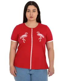 koszulka-damska-t-shirt-plus-size-z-flamingami