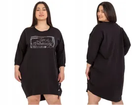 asymetryczna-sukienka-damska-plus-size-dresowa