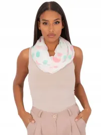 komin-damski-delikatny-apaszka-w-groszki