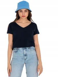 t-shirt-damski-koszulka-bawelniana-v-neck-serek