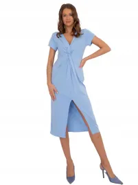 sukienka-olowkowa-damska-midi-z-dekoltem-w-serek