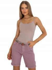 spodenki-damskie-szorty-z-paskiem-kieszenie-xs