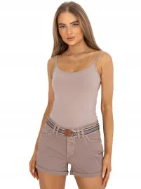 spodenki-krotkie-damskie-szorty-z-paskiem-l