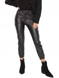 wygodne-woskowane-spodnie-damskie-casualowe-m