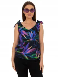 top-damski-w-roslinny-print-na-ramiaczkach-m